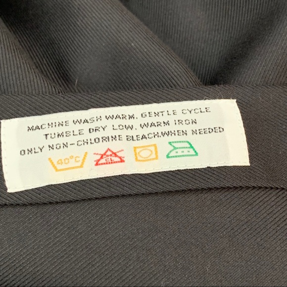 Bachrach Black Button Long Sleeve Shirt - 17 - Picture 5 of 6